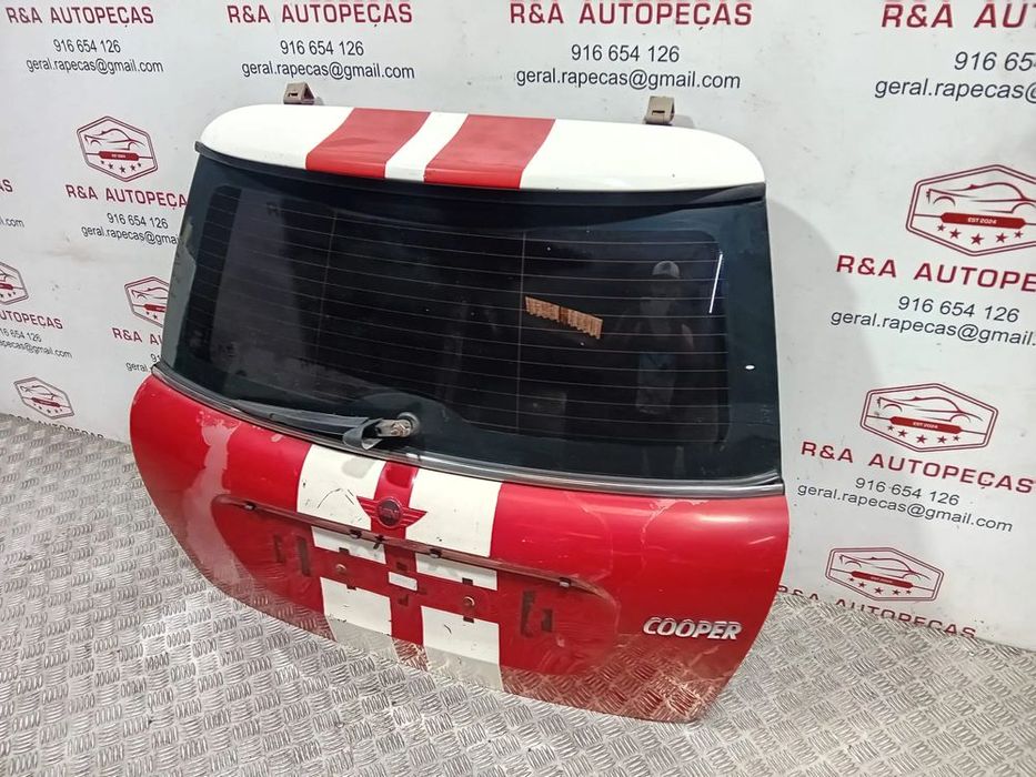 Tampa Porta de Mala Mini  Cooper R56 Com Aileron Original