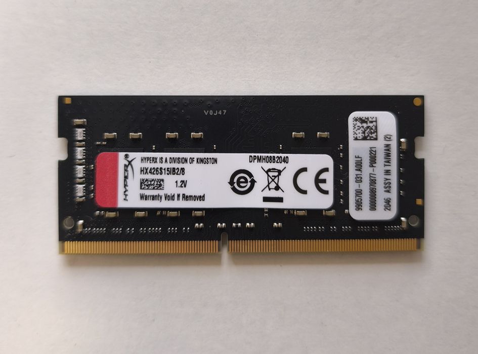 Memoria RAM 8GB DDR 4
