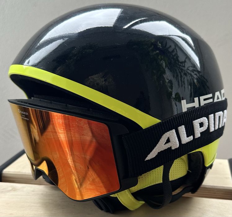 Capacete HEAD / Ocúlos ALPINA