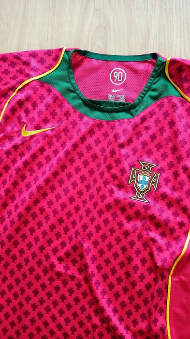 Camisa Retro Portugal Euro 2004