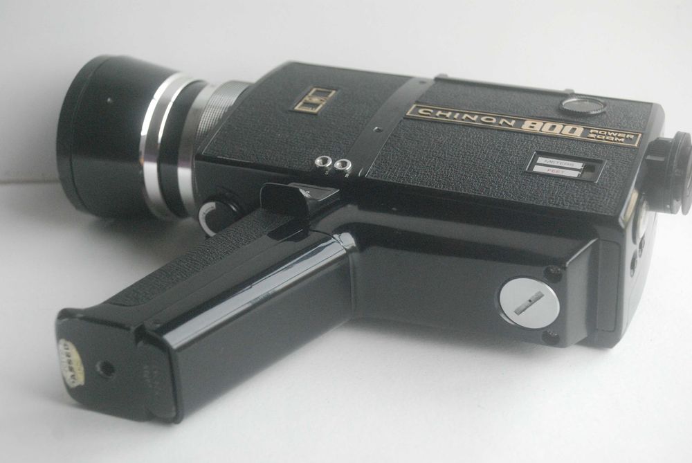 Câmera de filmar Super 8 Chinon 800 PZ