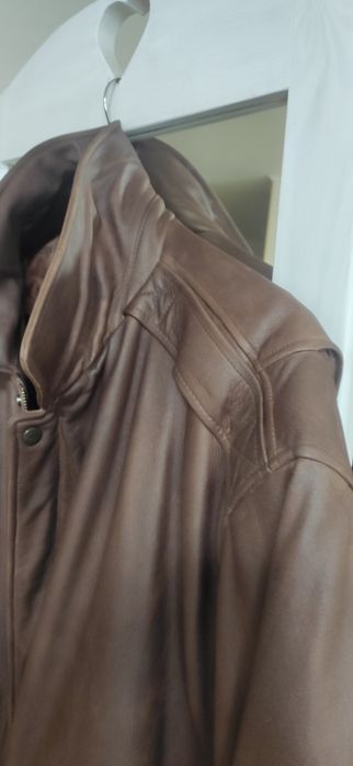 Пілот шкіряній , авиатор, пилот, бомбер, косуха, винтаж