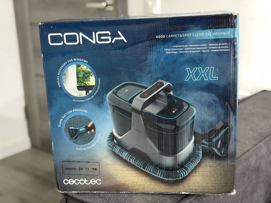 Моющий пылесос Cecotec Conga 6000 Carpet&Spot Clean XXL Advance (Новый)