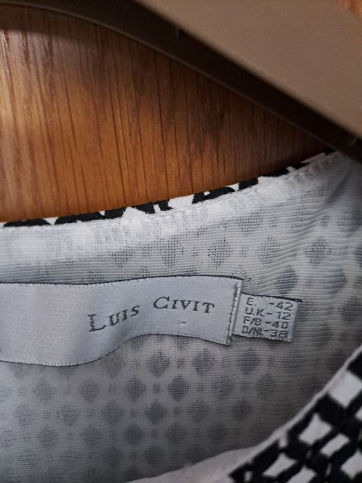 Vestido Luis Civit, tamanho 42