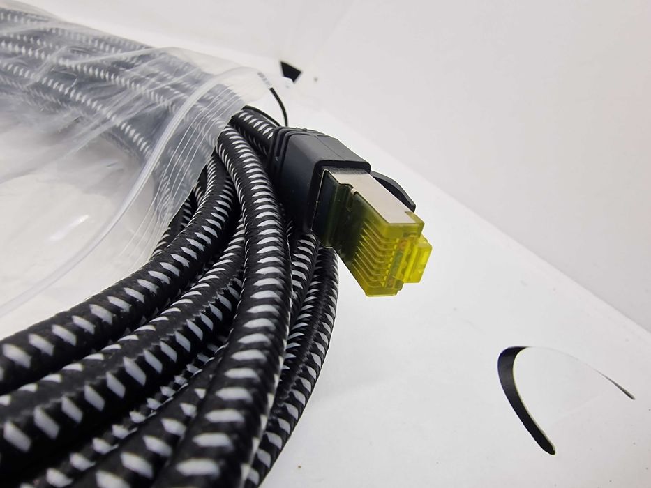 Kabel Sieciowy Primewire CAT 8 LAN Patchkabel Oplot RJ45 40Gbps 10m