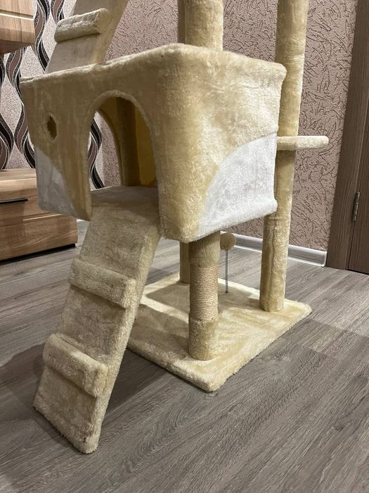 Будиночок кігтеточка (дряпка) для котика