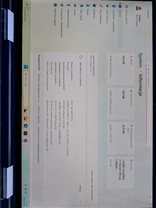 Dell XPS 7390 2-in-1  i7-10gen 32GB 1TB SSD 4K FULL HD WIFI BT IDEALNY