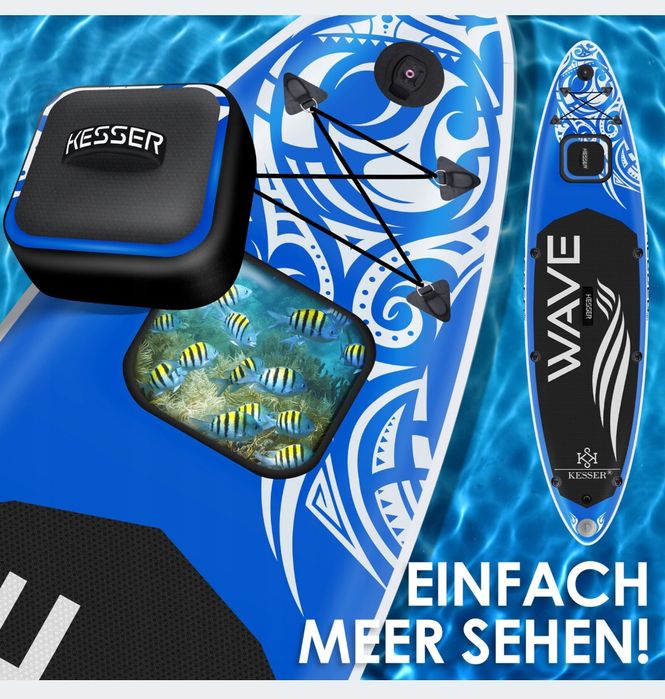 Deska sup do pływania,surfingu 366cm, nadmuchiwana.Na prezent