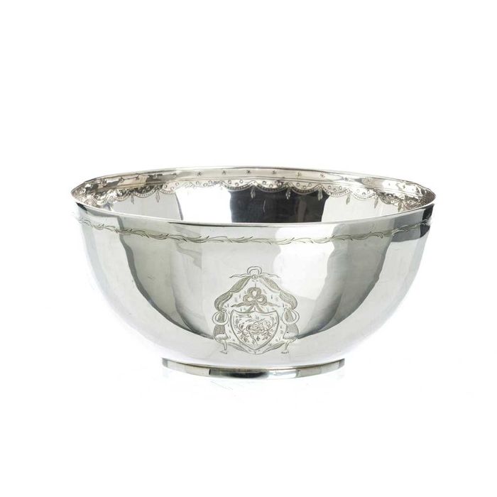 Poncheira em prata - Gomes da Póvoa