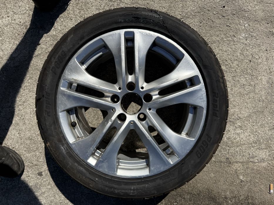 4 Jantes Originais Mercedes 17" (5x112) com Pneus