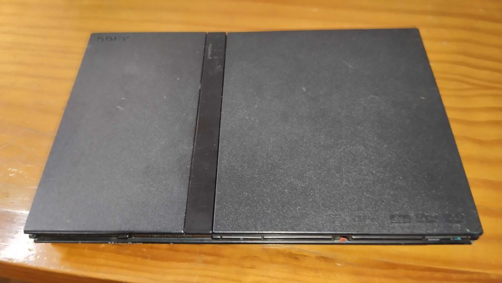 Consola PS2 Slim com lente nova