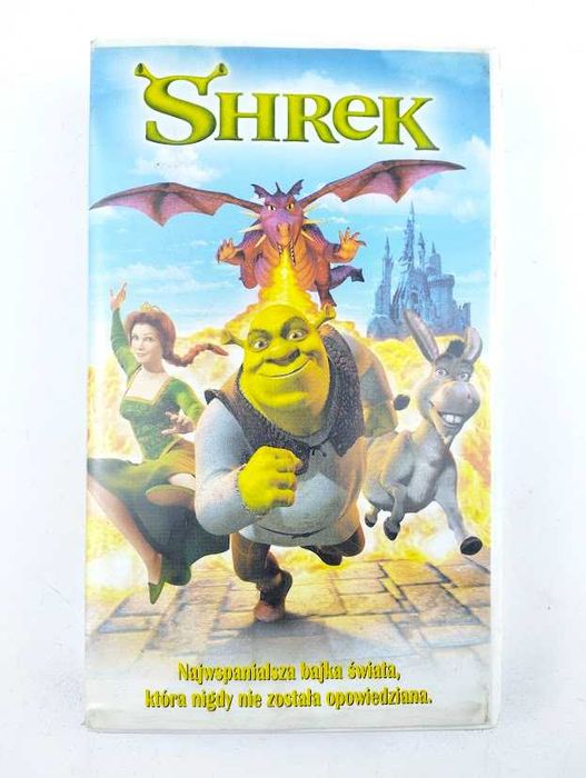 Shrek kaseta VHS