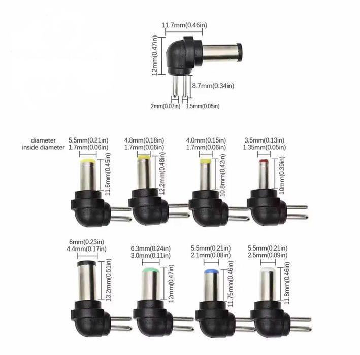 Adaptador carregamento portátil