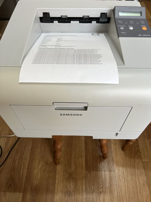 Лазерний принтер Samsung ML-3051N лазерна печать
