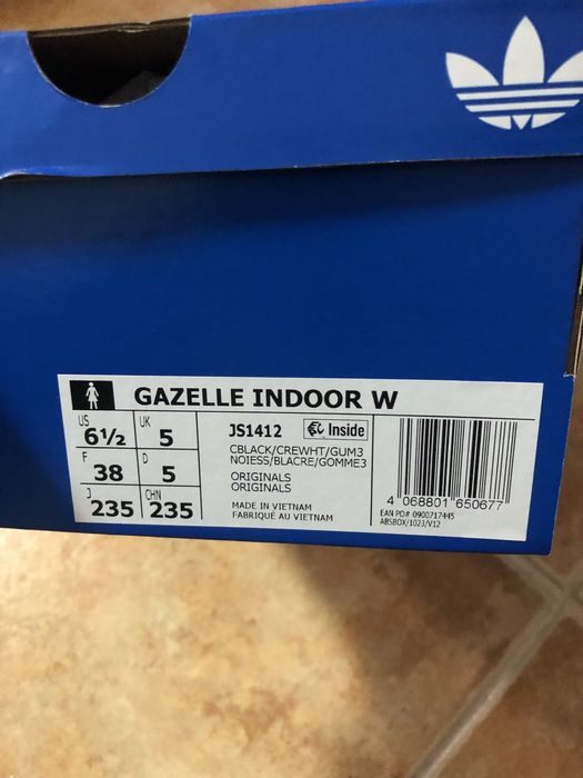 Adidas gazelle 38