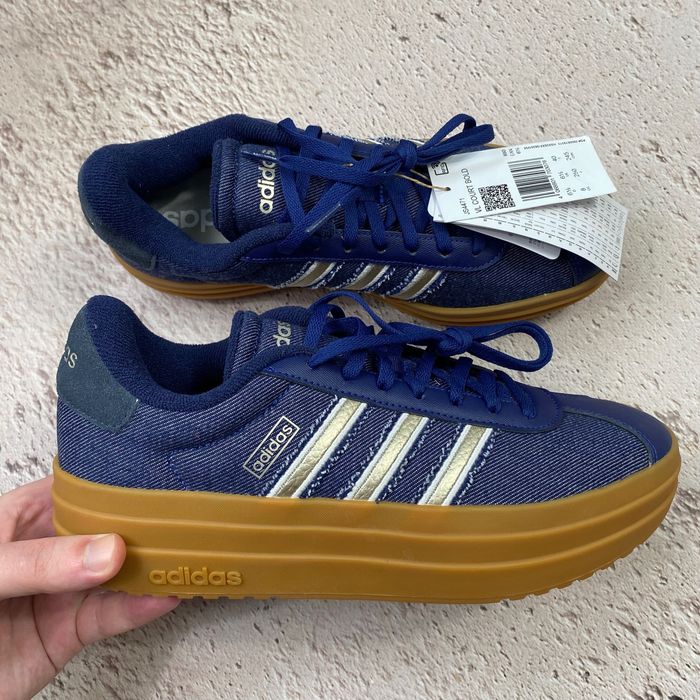 js4471 оригінал нові кросівки Adidas vl court bold