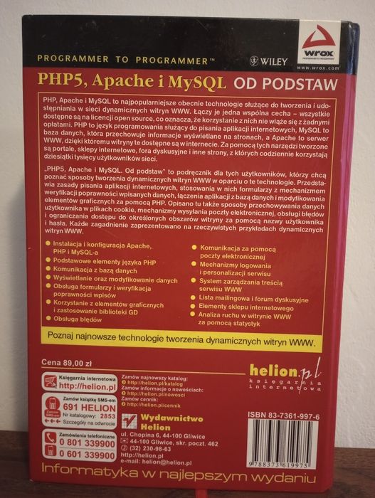PHP5, Apache i MySQL