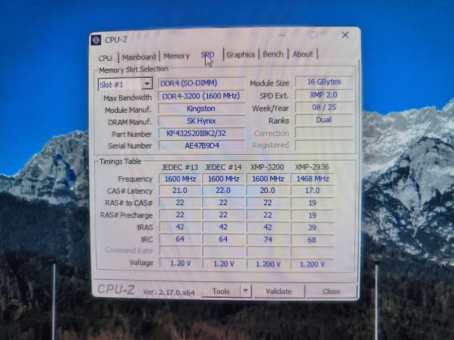 DDR4 Kingston Fury (1x8, 2x16) gb 2666-3200 геймерська пам'ять