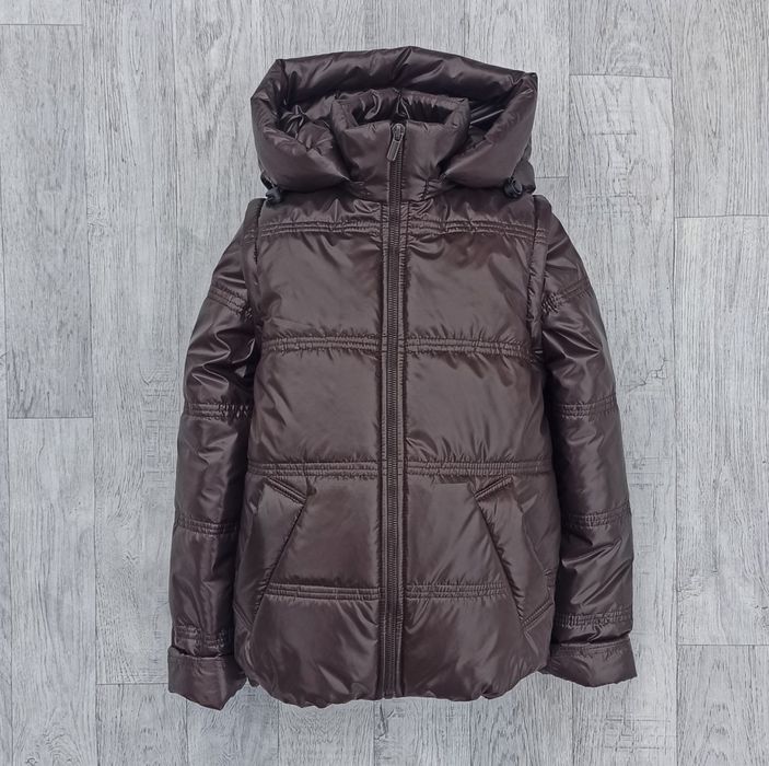 Куртка жилет для дівчинки 122, 128, 134, 140, 146, 152 см