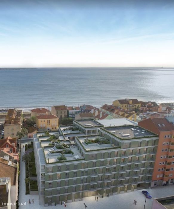 Apartamento T0 moderno para arrendar