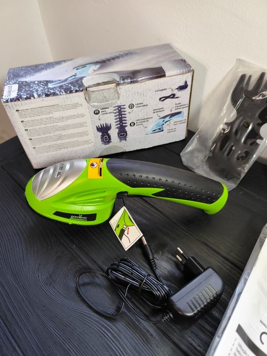 Corta relvas e corta sebes bateria novo