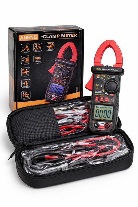 Miernik cęgowy komplet