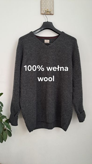Sweter wełniany wełna ACW85