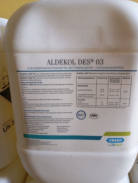 ALDEKOL DES 03 - 10 litrów, okazja