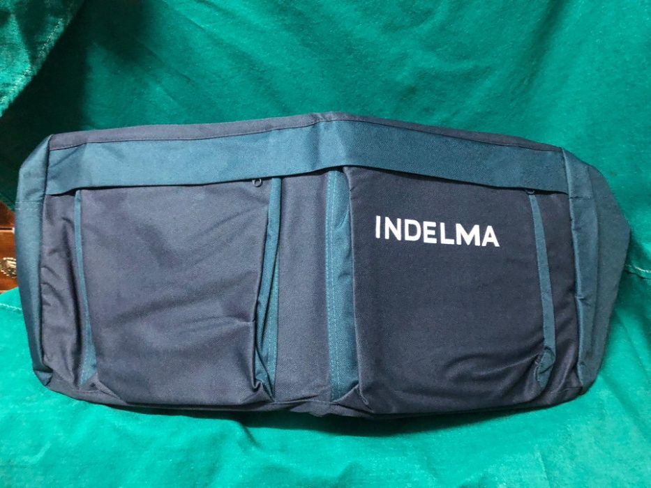 Saco azul da Indelma