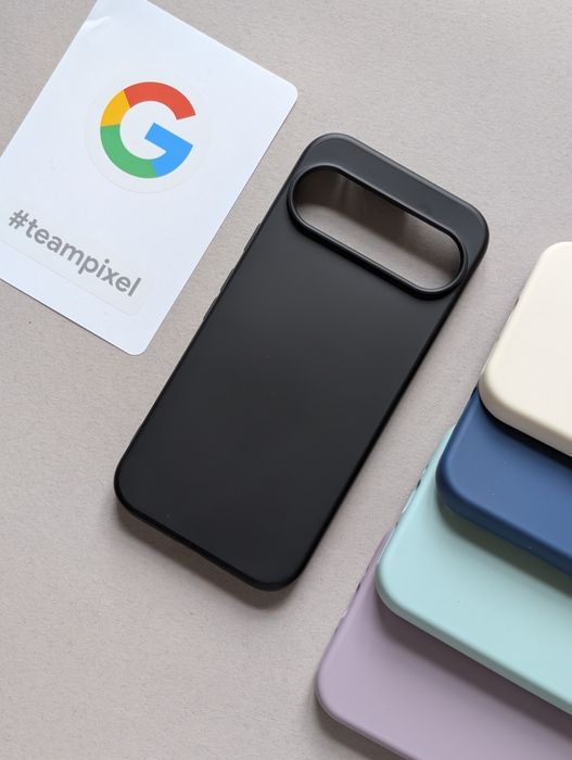 5 КОЛЬОРІВ Чохол  Google Pixel 9 / 9Pro Силіконовий з мікрофіброю