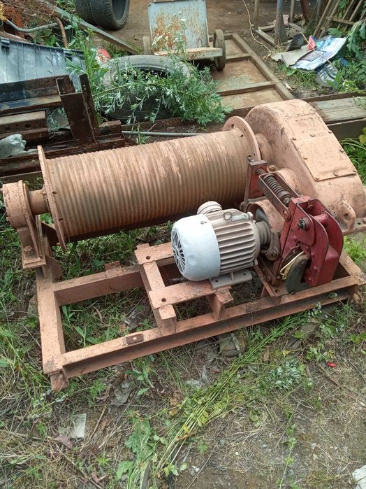 Лебедка тягова маневрова ЛМ5 ЛМ3 ТЛ3 мехлопата редуктор Ц3У350-40 РМ40