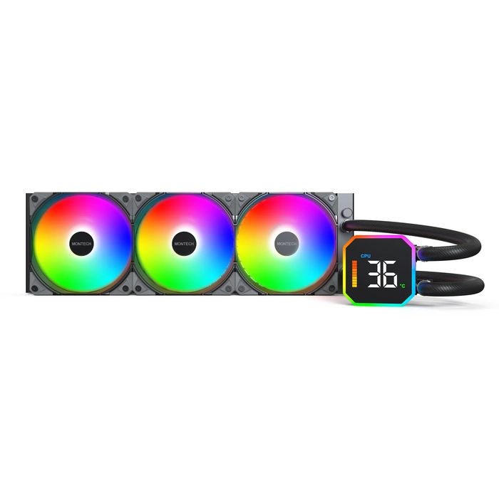 WaterCooler HyperFlow Digital 360mm ARGB – Water Cooler AIO | Como Novo
