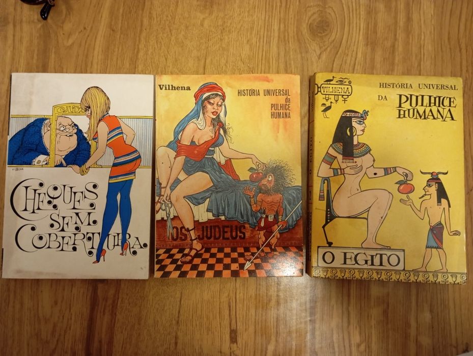 Lote de 8 livros Vilhena entre outros