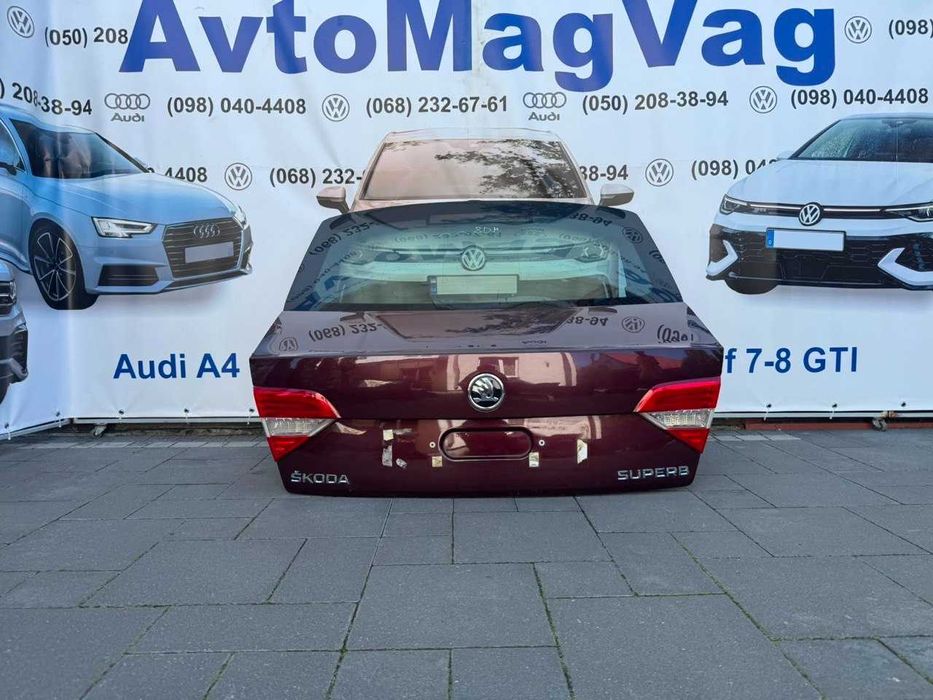 Крышка багажника Skoda Superb 2015 Друге покоління (B6, рестайлінг) оригінал ляда