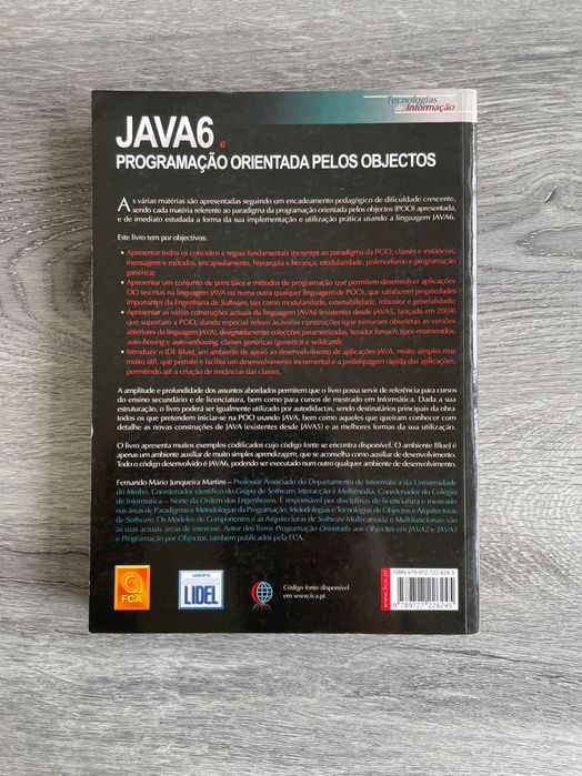 JAVA 6 e Programação Orientada pelos Objectos