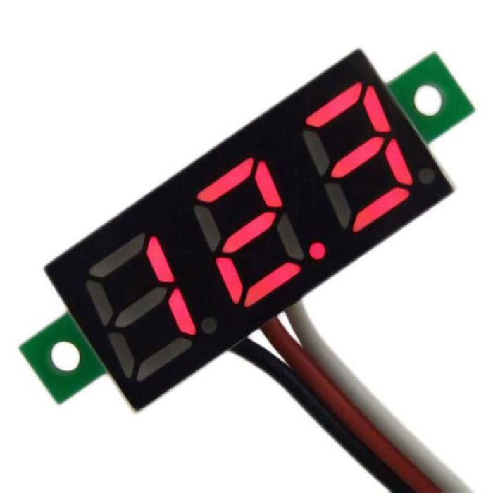 Termostato e Voltimetro