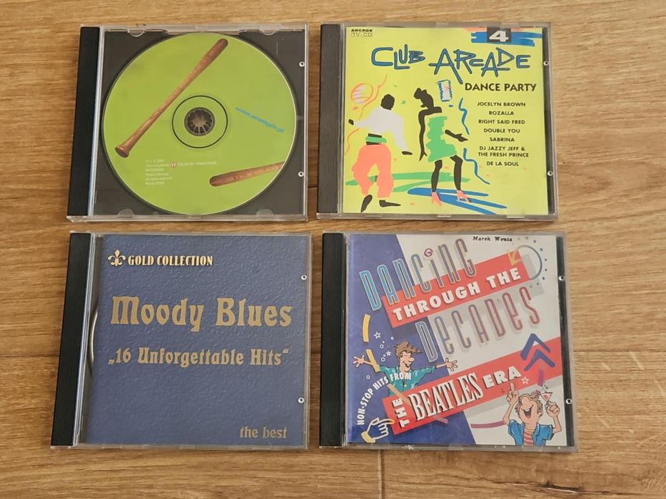 Zestaw płyt CD The Music Hamsters Club Arcade Moody Blues Dancing Thro