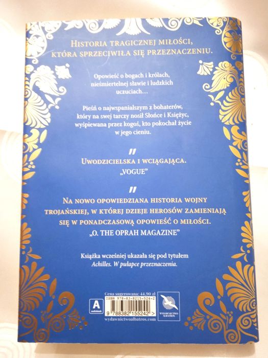 Pieśń o Achillesie Madeline Miller