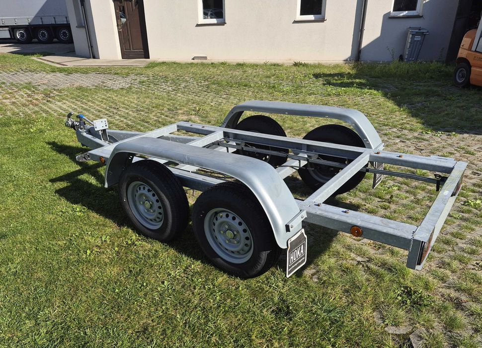 HOKA Niemiecka przyczepka pod agregat 2700 kg DMC