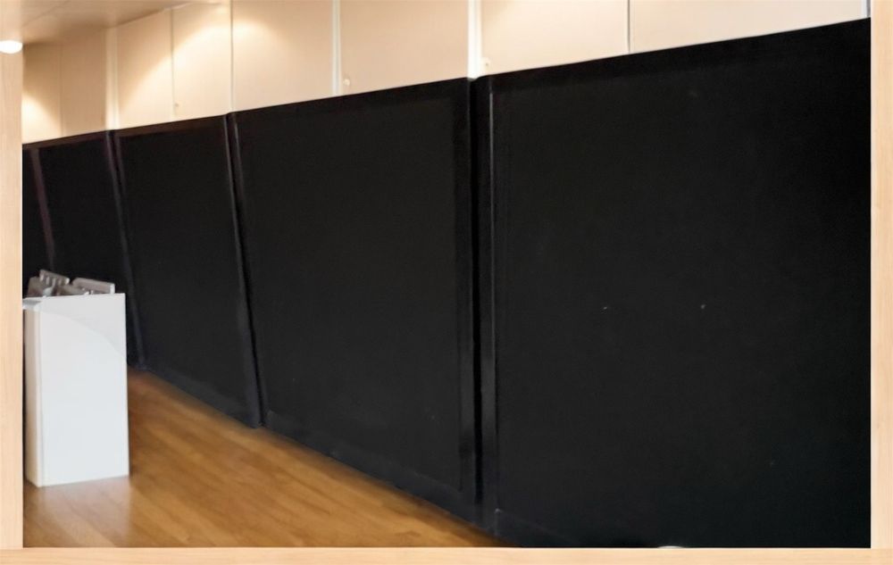 Biombos divisorias ( Escritórios/Cafés ) 155cm X 120cm por 7mm