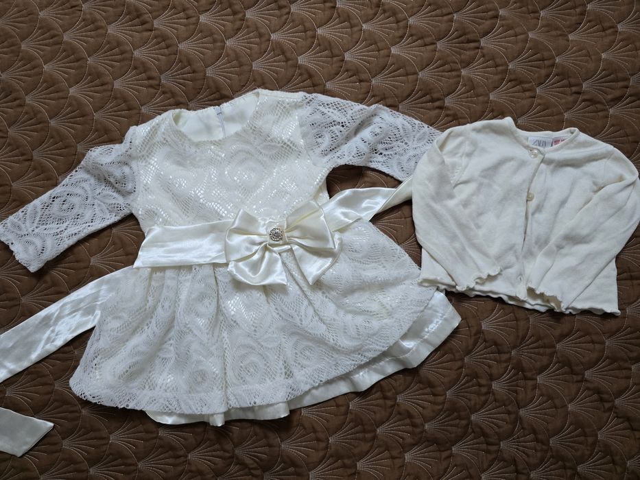 Плаття для дівчинки розмір 74/80 + кофтинка