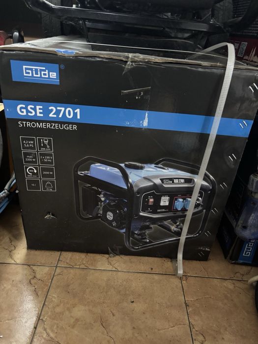 бензиновий генератор Güde GSE 2701