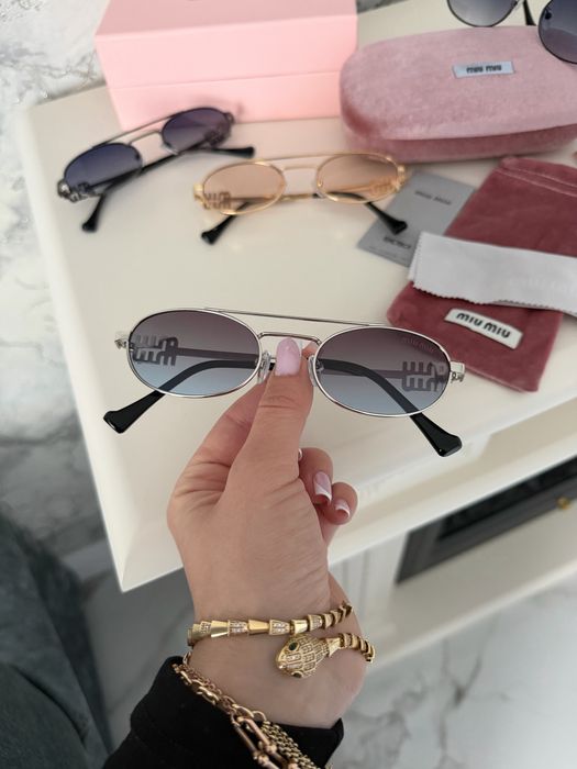 солнцезащитные очки Miu Miu полный комплект