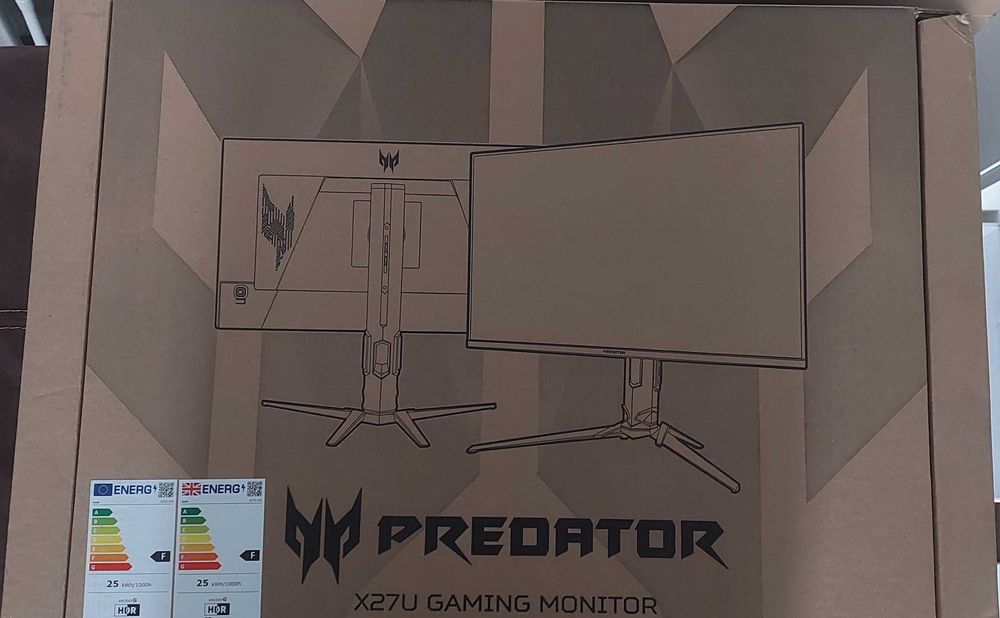 Acer Predator X27U W3bmiiprx - OQ-OLED monitor NOWY