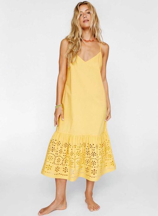 Nasty Gal сарафан из хлопка S-M