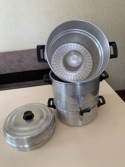 Продам алюмінієву соковарку б/у