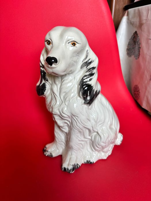Vintage ozdoba figurka psa