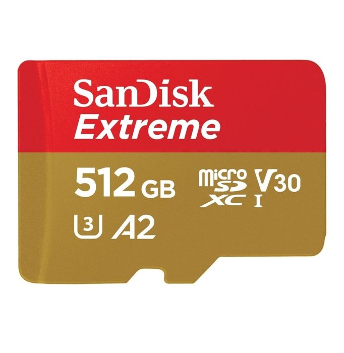 Карта пам'яті SanDisk microSDXC Extreme 512GB UHS-I U3 V30 A2