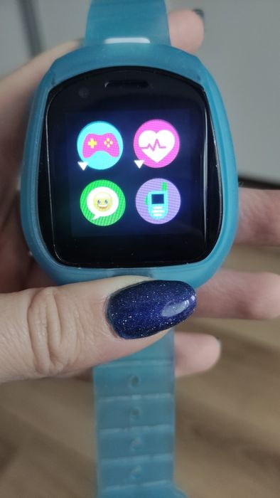 Zegarek tobi niebieski smartwatch dla dzieci