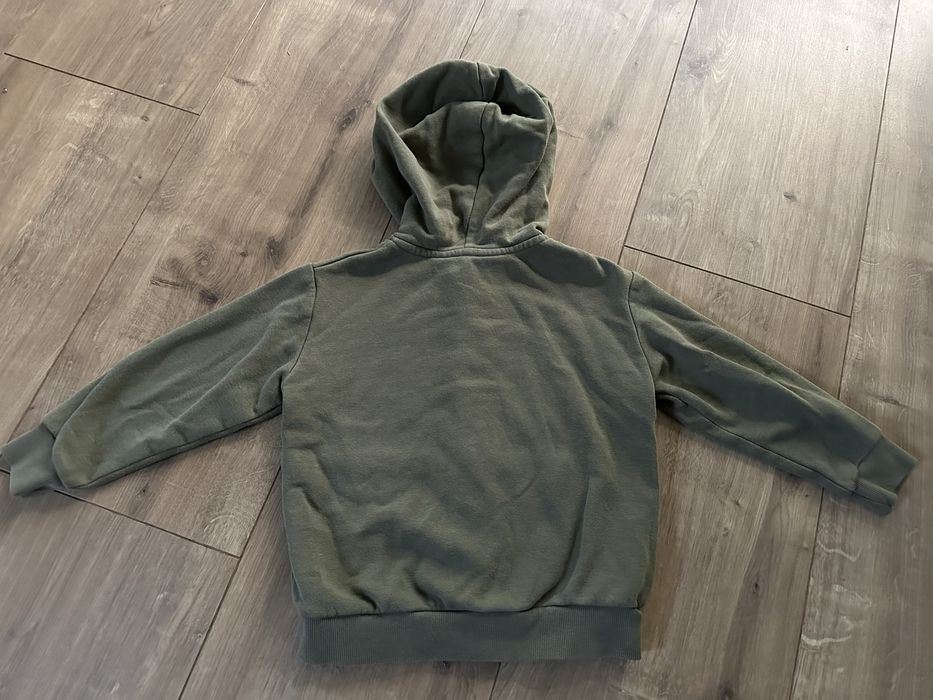 Bluza zielona z kapturem H&M